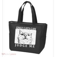 Only Cats Can Judge Me Tote Bag thumb 3