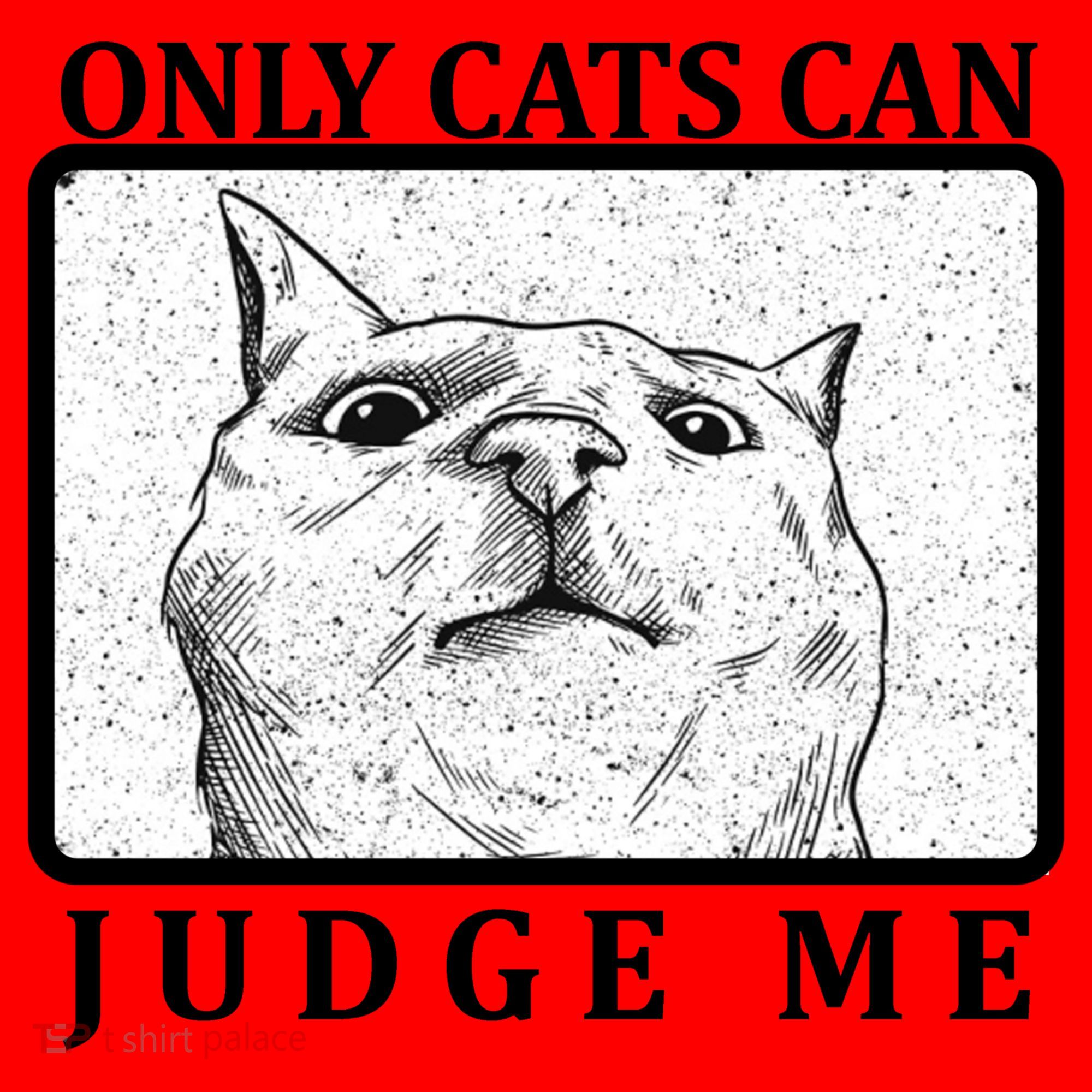 Only Cats Can Judge Me Santa Hat