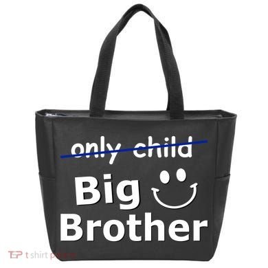 Only Child Big Brother Tote Bag
