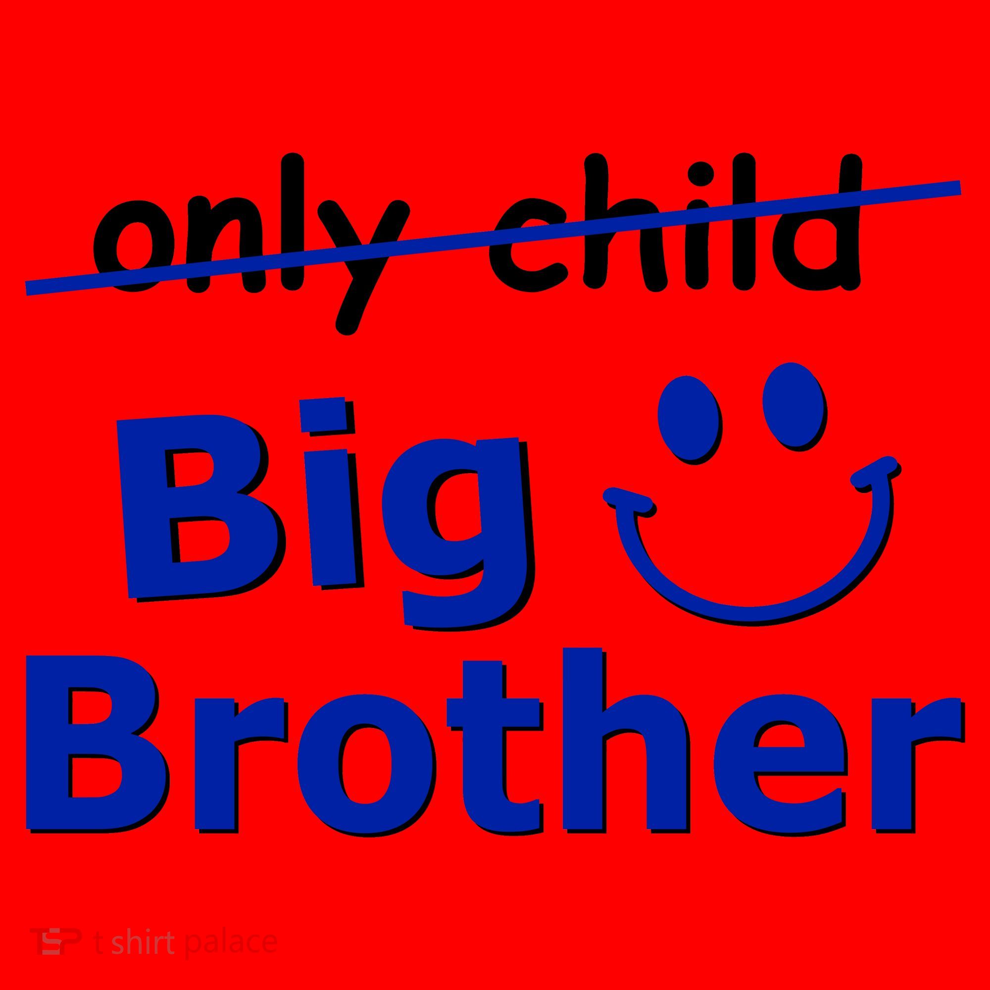 Only Child Big Brother Santa Hat