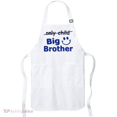 Only Child Big Brother Apron
