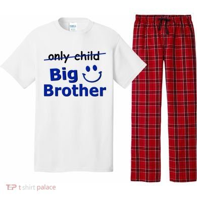 Only Child Big Brother Pajama Set