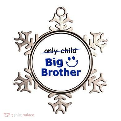 Only Child Big Brother Ornament