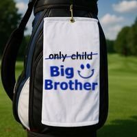 Only Child Big Brother Golf Towel thumb 2