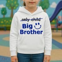 Only Child Big Brother Kids Hoodie thumb 3