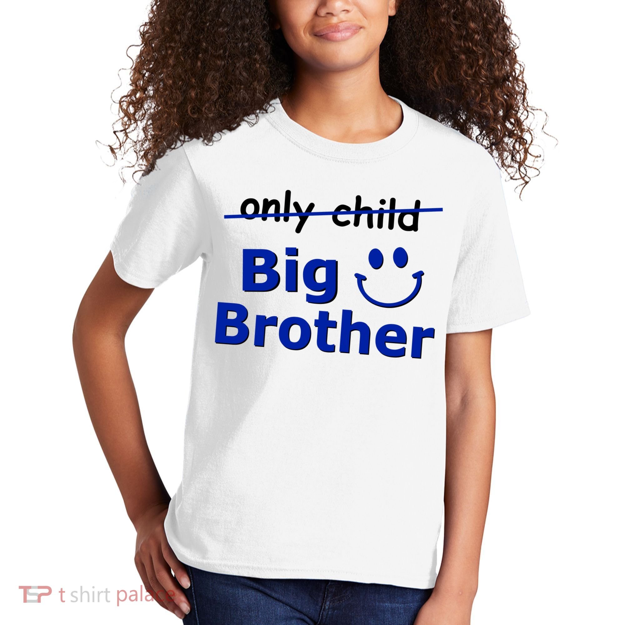 Only Child Big Brother Kids T-Shirt
