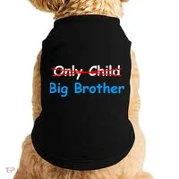 Only Child Going to be A Big Brother Doggie Tank thumb 0