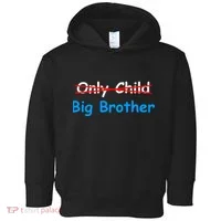 Only Child Going to be A Big Brother Toddler Hoodie thumb 0