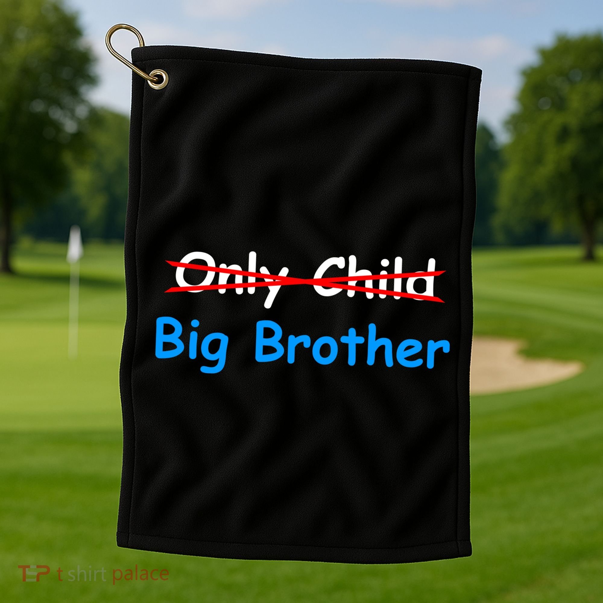 Only Child Going to be A Big Brother Golf Towel
