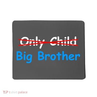 Only Child Going to be A Big Brother Mousepad