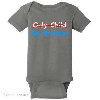 Only Child Going to be A Big Brother Baby Bodysuit