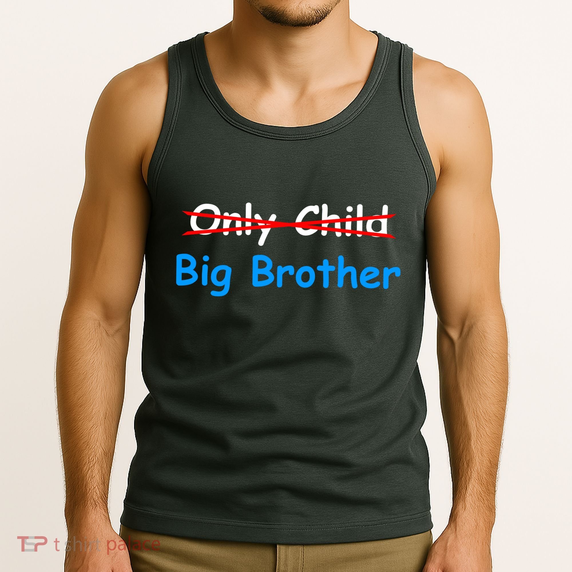 Only Child Going to be A Big Brother Tank Top