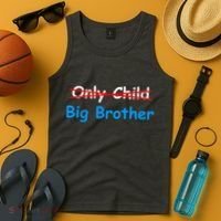 Only Child Going to be A Big Brother Tank Top thumb 4
