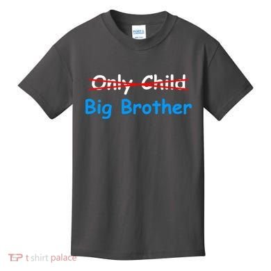 Only Child Going to be A Big Brother Kids T-Shirt
