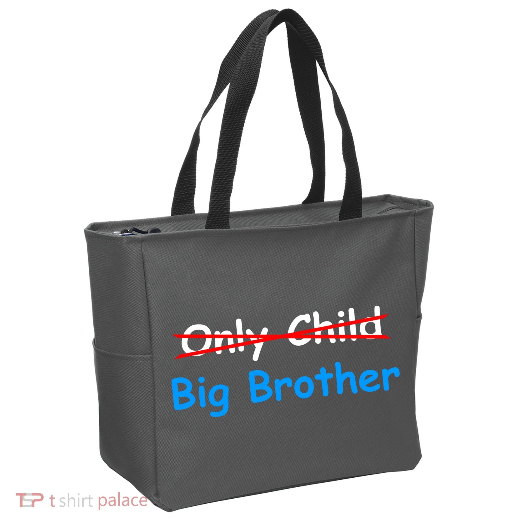 Only Child Going to be A Big Brother Tote Bag