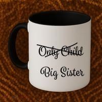 Only Child Promoted To Big Sister Coffee Mug thumb 2