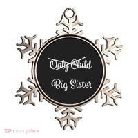 Only Child Promoted To Big Sister Ornament thumb 0