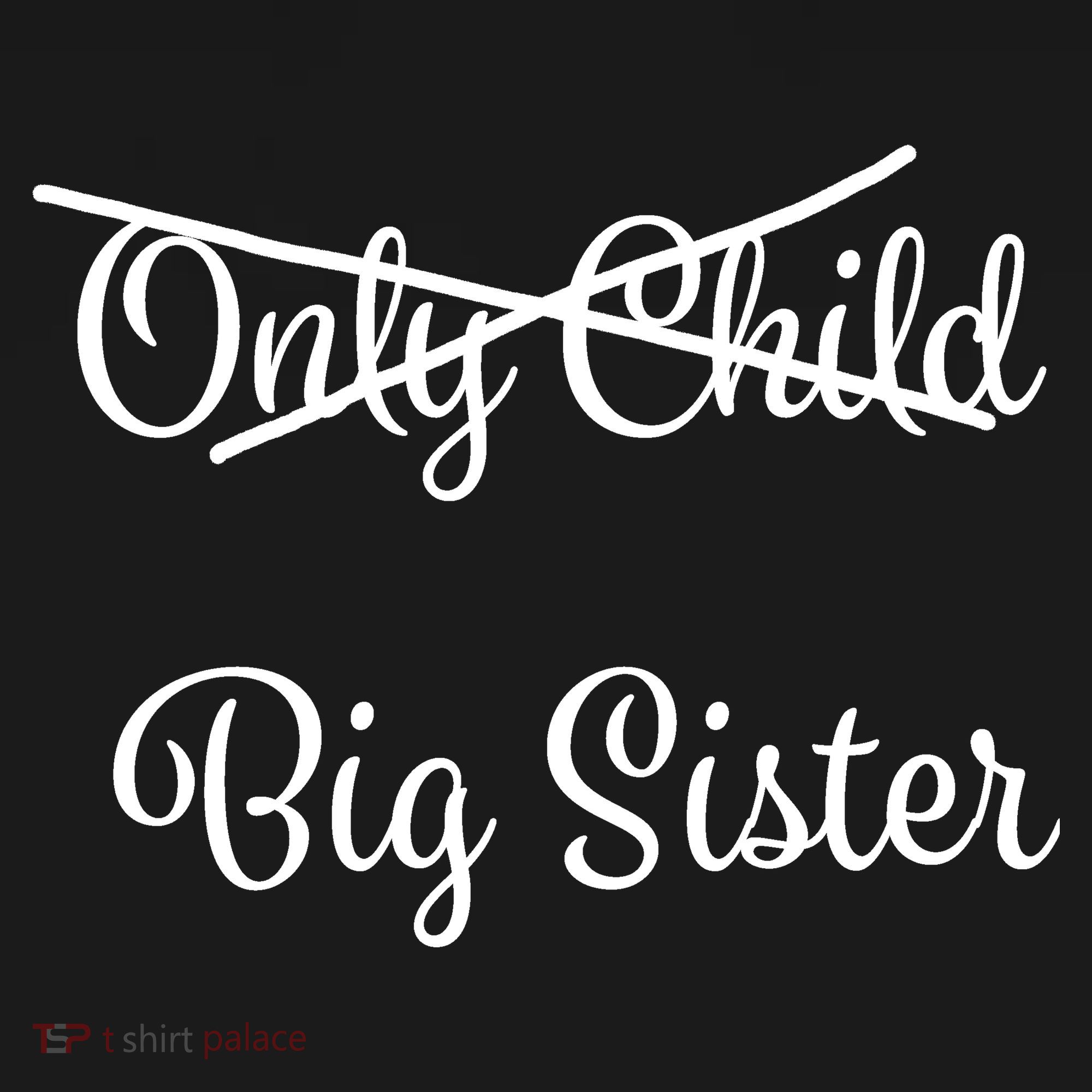Only Child Promoted To Big Sister Ornament