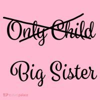 Only Child Promoted To Big Sister Kids Long Sleeve Shirt thumb 2