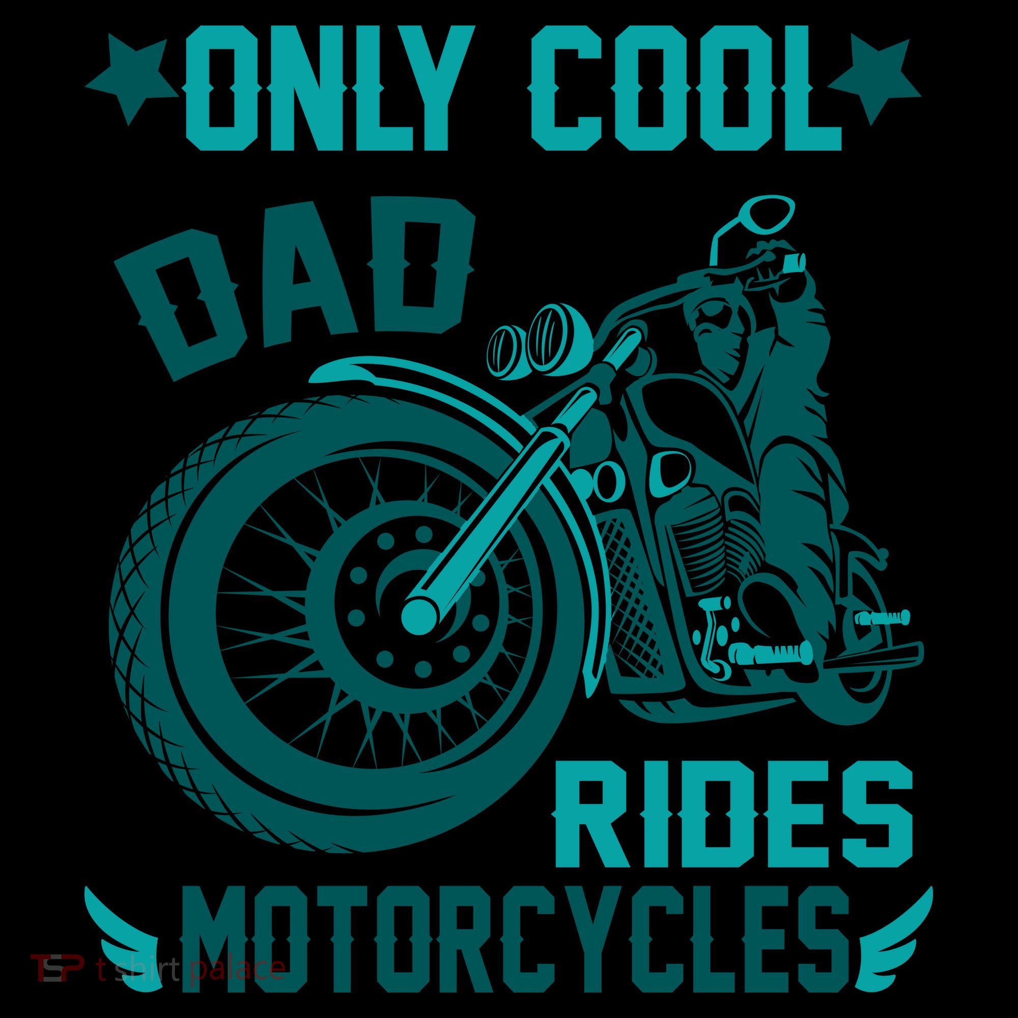 Only Cool Dad Rides Motorcycles Coffee Mug