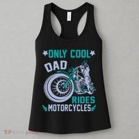 Only Cool Dad Rides Motorcycles Women's Tank Top thumb 3