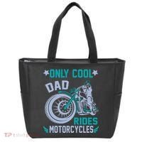 Only Cool Dad Rides Motorcycles Tote Bag thumb 0