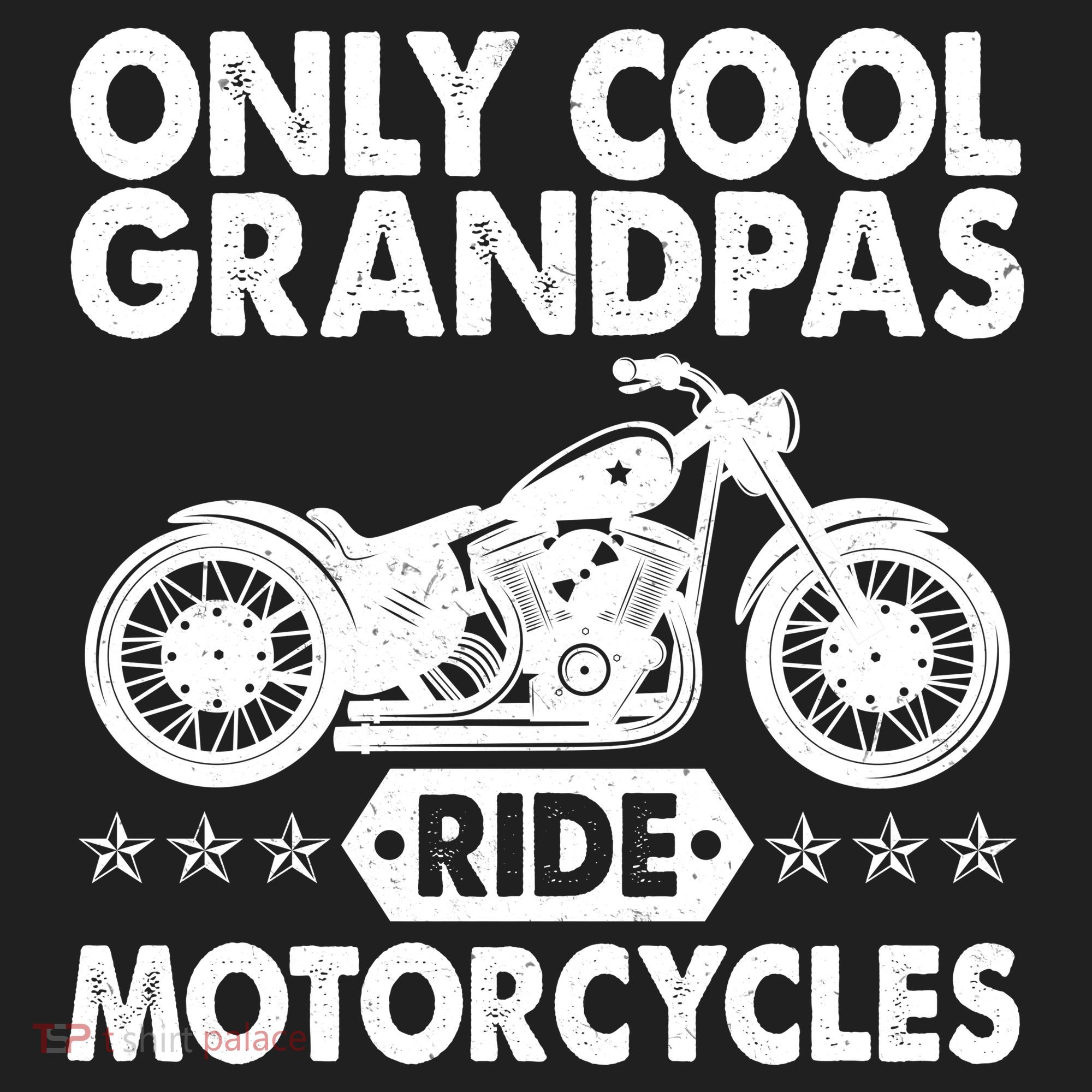 Only Cool Grandpas Ride Motorcycles Women's Sweatshirt