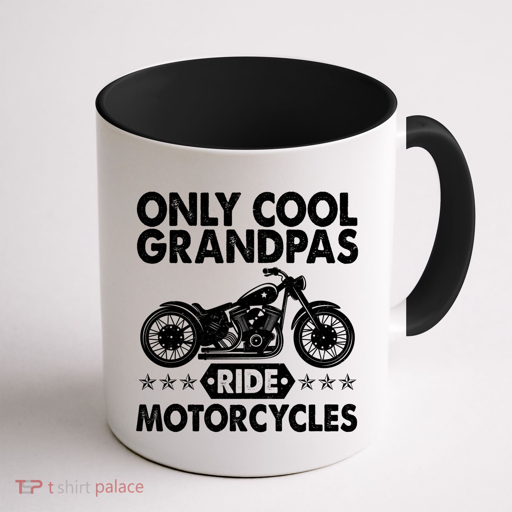 Only Cool Grandpas Ride Motorcycles Coffee Mug