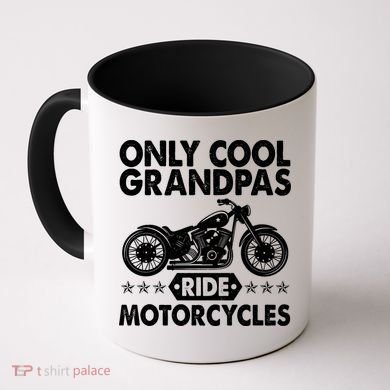 Only Cool Grandpas Ride Motorcycles Coffee Mug
