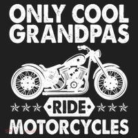 Only Cool Grandpas Ride Motorcycles Beanie thumb 2