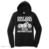 Only Cool Grandpas Ride Motorcycles Women's Hoodie thumb 0