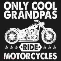 Only Cool Grandpas Ride Motorcycles Women's Hoodie thumb 2