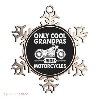 Only Cool Grandpas Ride Motorcycles Ornament