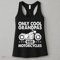 Only Cool Grandpas Ride Motorcycles Women's Tank Top thumb 3