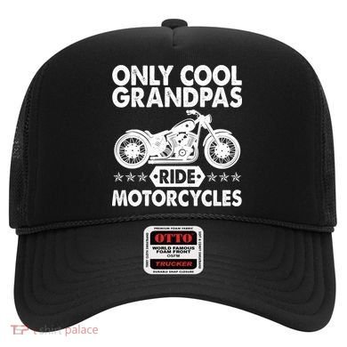 Only Cool Grandpas Ride Motorcycles Hat