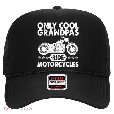 Only Cool Grandpas Ride Motorcycles Hat