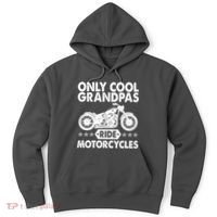 Only Cool Grandpas Ride Motorcycles Hoodie thumb 0