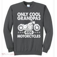 Only Cool Grandpas Ride Motorcycles Sweatshirt thumb 0