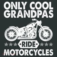 Only Cool Grandpas Ride Motorcycles Button thumb 1