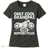 Only Cool Grandpas Ride Motorcycles Women's T-Shirt thumb 0