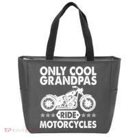 Only Cool Grandpas Ride Motorcycles Tote Bag thumb 0
