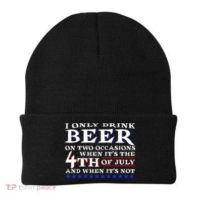 Only Drink Beer On Two Occasions Beanie