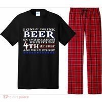 Only Drink Beer On Two Occasions Pajama Set thumb 0