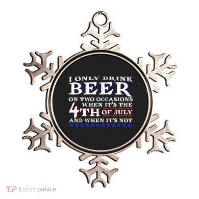 Only Drink Beer On Two Occasions Ornament