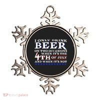 Only Drink Beer On Two Occasions Ornament thumb 0