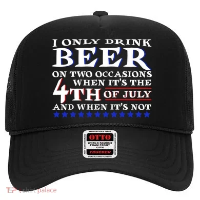 Only Drink Beer On Two Occasions Hat