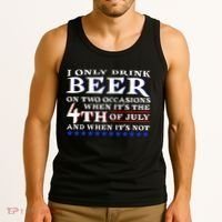 Only Drink Beer On Two Occasions Tank Top thumb 3