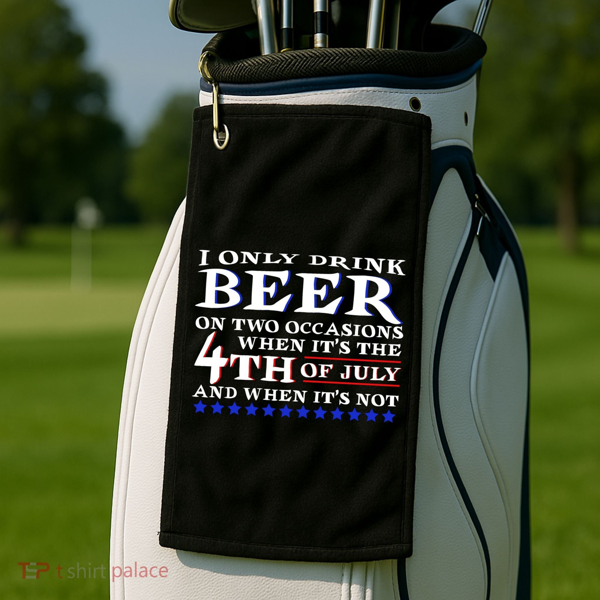 Only Drink Beer On Two Occasions Golf Towel