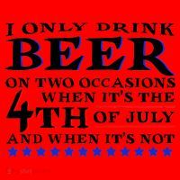 Only Drink Beer On Two Occasions Santa Hat thumb 1
