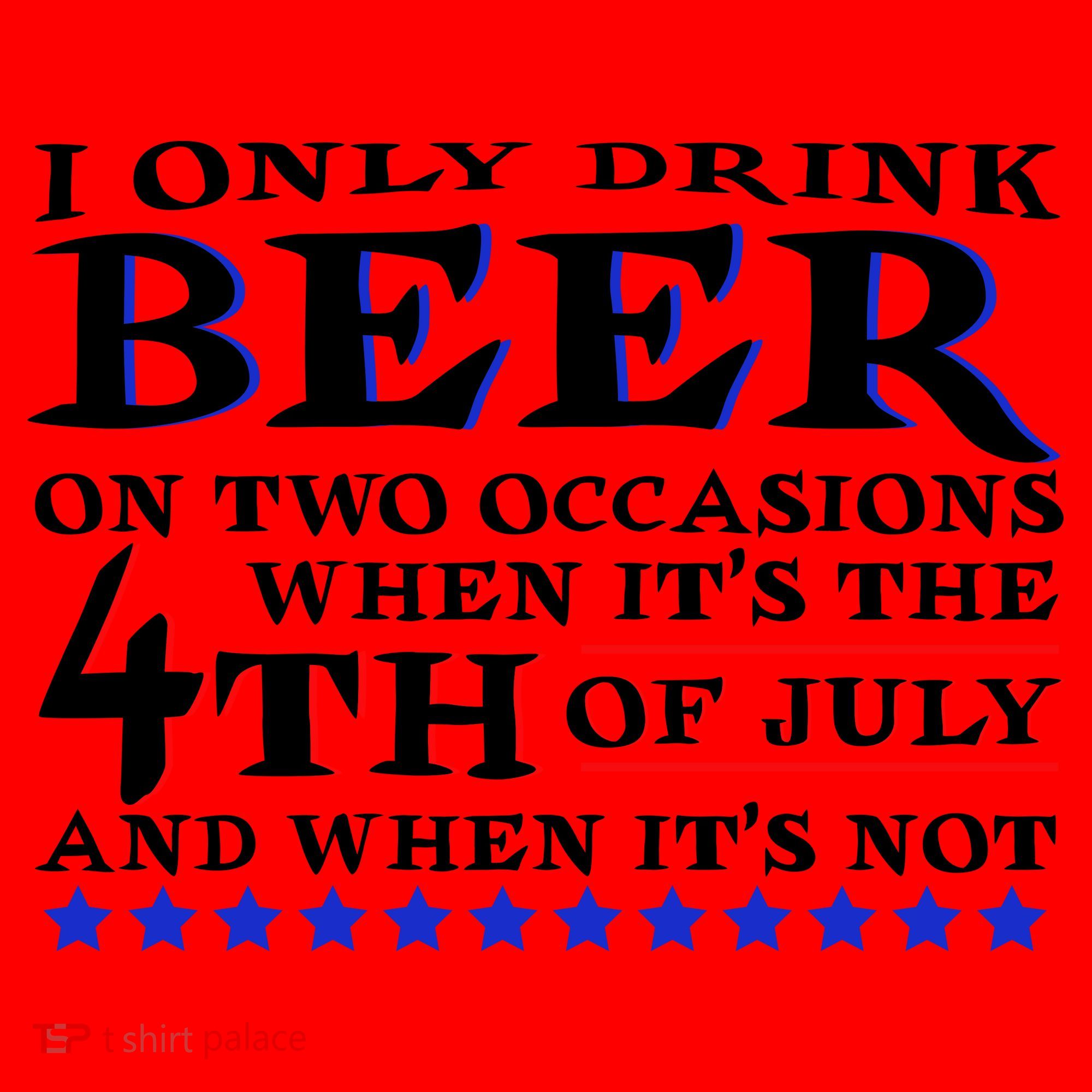 Only Drink Beer On Two Occasions Santa Hat